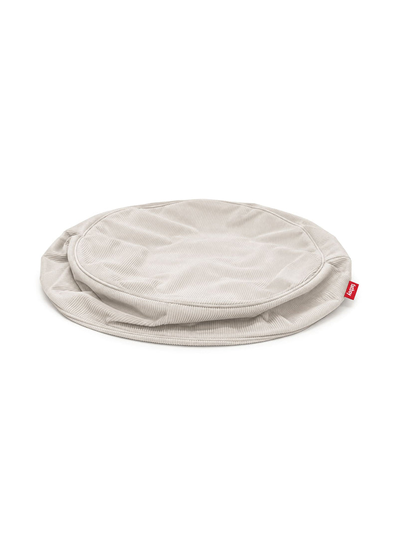 Point Cord outfit in cream color.
