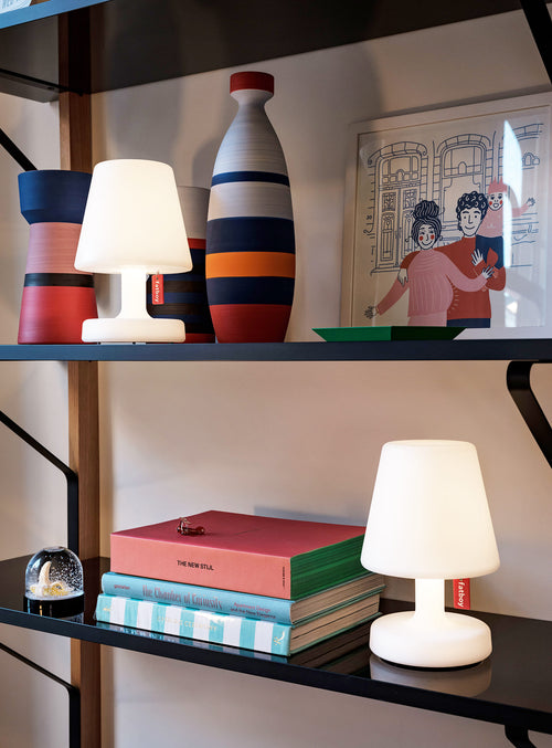 Set of 2 Fatboy Edison the Petit lamps: portable, rechargeable, perfect for lighting up your indoor and outdoor spaces.
