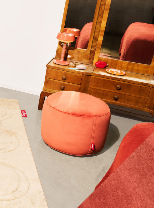 Fatboy Point Velvet is a refined pouf crafted from recycled velvet, offering a soft, elegant touch that enhances the style and comfort of any Canadian home.