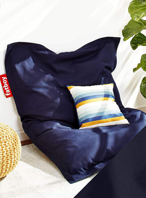 Fatboy Slim Olefin bean bag — water-repellent, UV-protected, and built for outdoor and indoor lounging.