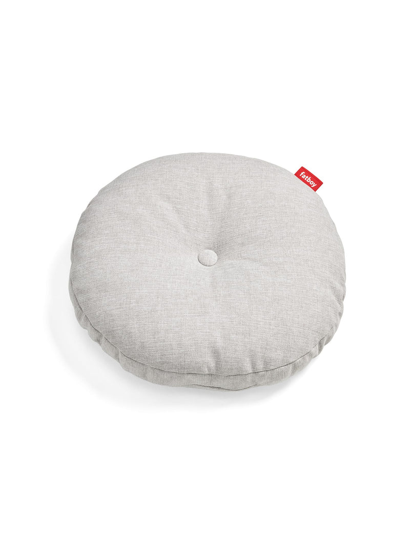 Fatboy Circle Pillow in mist color, a weather-resistant and durable throw pillow, perfect for adding style to indoor or outdoor spaces.