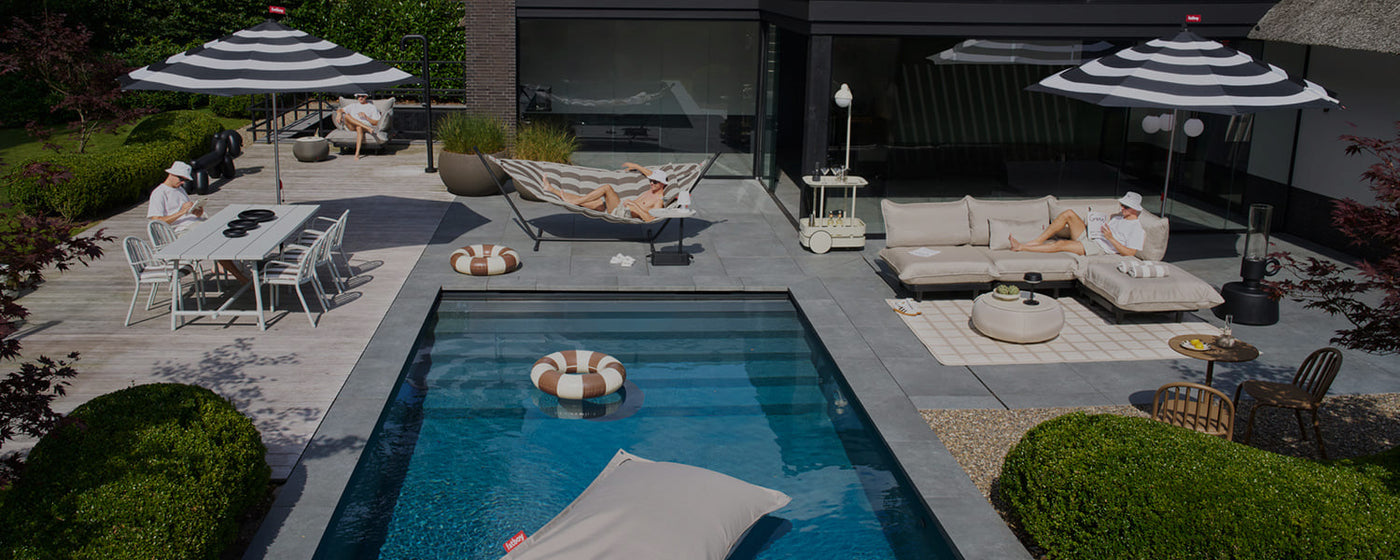 Design and comfort come together in our new outdoor collection, whether you have a small balcony or a large garden.