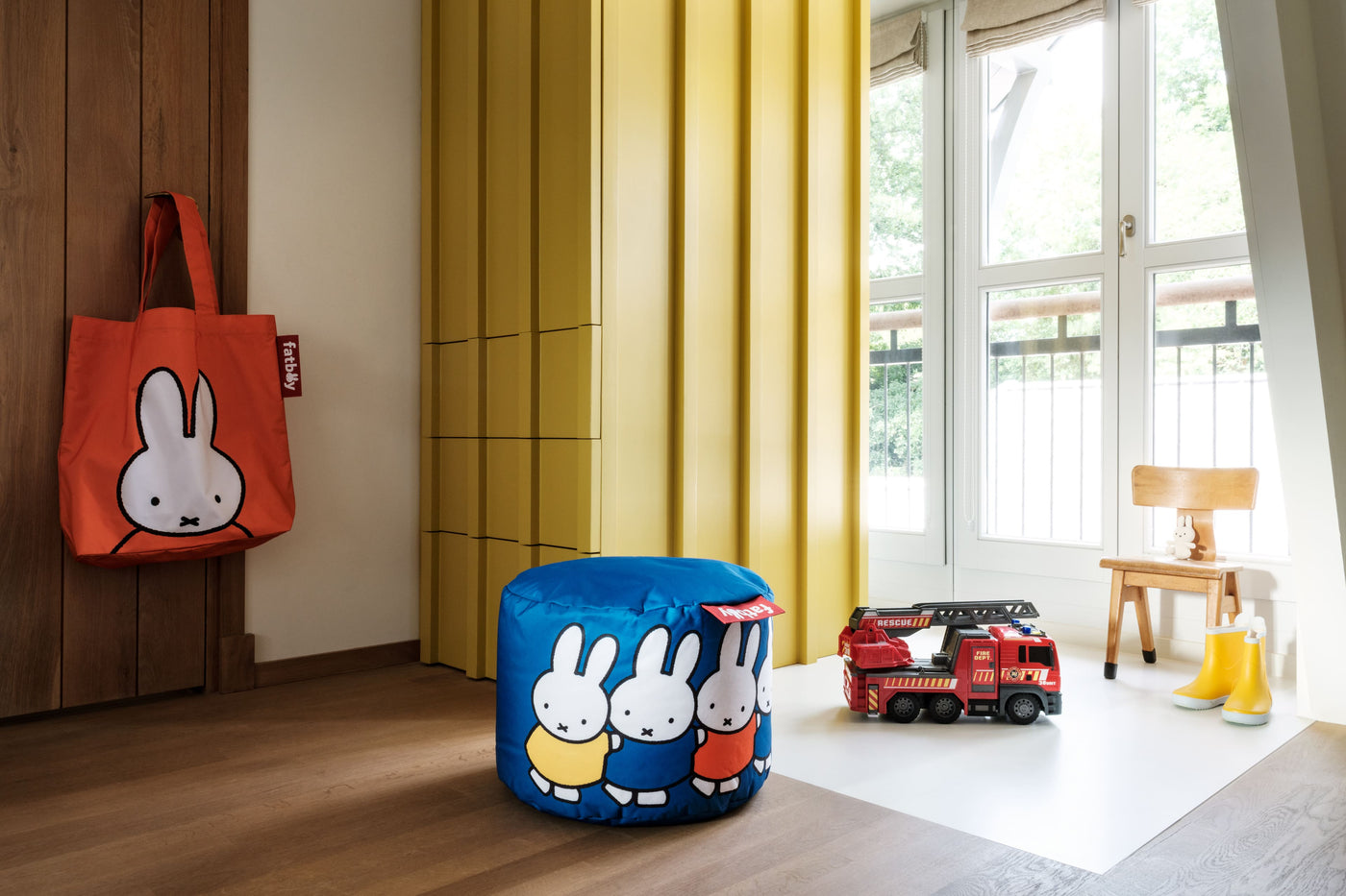 Fatboy x Miffy: a playful capsule collection full of color, character, and comfort.
