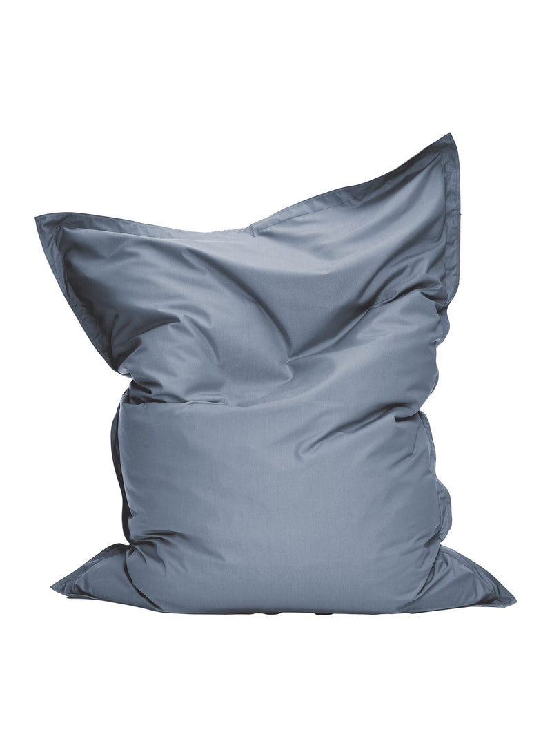 Fatboy Original Olefin in storm blue color, UV-resistant and water-repellent bean bag chair, perfect for relaxing in Canadian indoor and outdoor spaces.