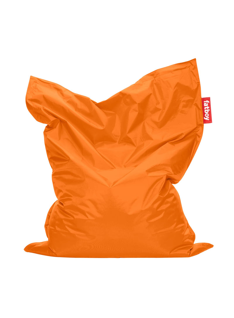 Fatboy Original bean bag in original bitters, oversized and durable with body-conforming comfort, perfect for lounging, gaming, or relaxing. Indoor use only.