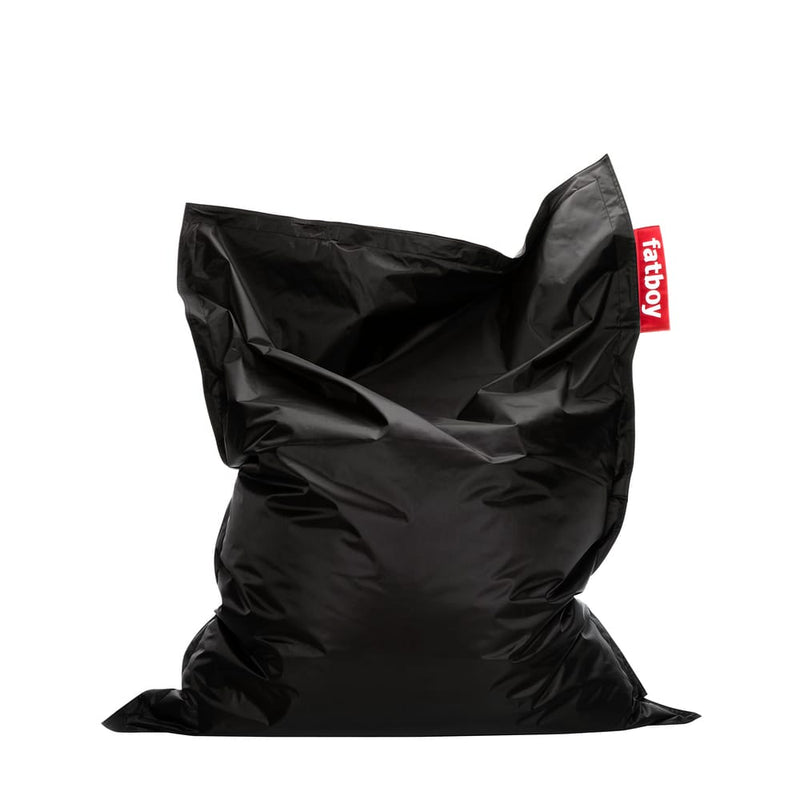 Fatboy Canada Slim, indoor bean bag in nylon, easy to clean, black