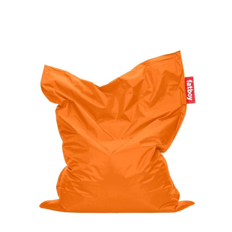 Fatboy Canada Slim, indoor bean bag in nylon, easy to clean, orange bitters