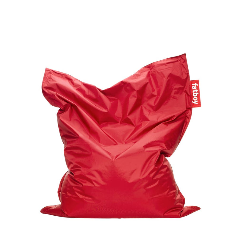 Fatboy Canada Slim, indoor bean bag in nylon, easy to clean, red