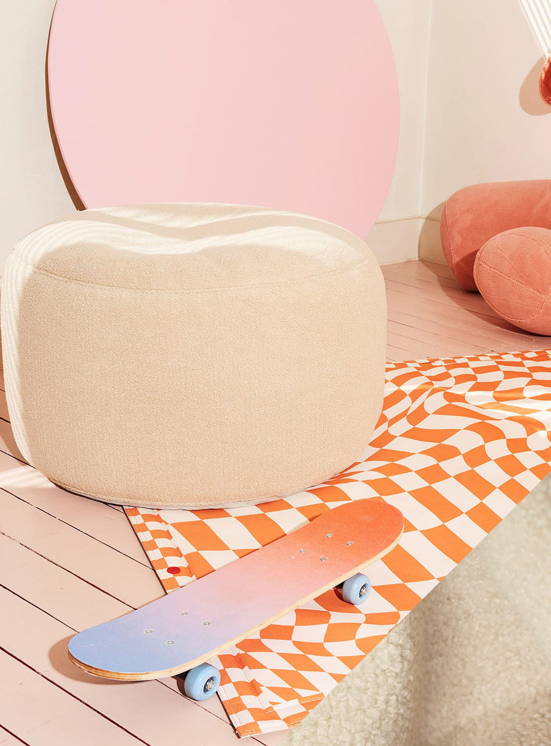 Point Large Sherpa: Cozy Oversized Footstool – Fatboy Canada