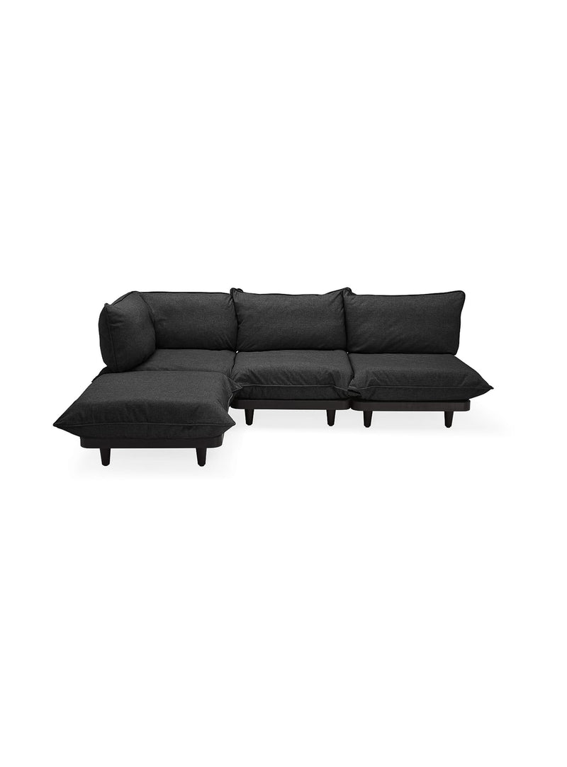 Fatboy Canada Paletti, four seater outdoor sectional sofa, thunder grey