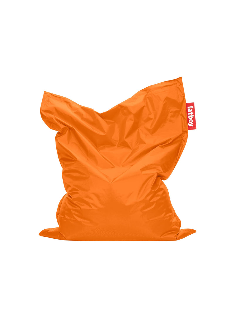 Fatboy Slim bean bag in orange bitters color, a sleek and modern bean bag chair offering stylish comfort, perfect for minimalist Canadian homes and spaces.