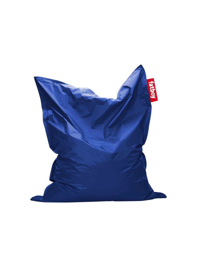 Fatboy Slim bean bag in petrol color, a sleek and modern bean bag chair offering stylish comfort, perfect for minimalist Canadian homes and spaces.