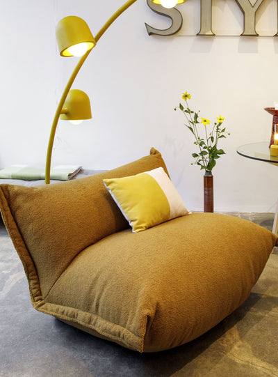 BonBaron Sherpa by Fatboy: a plush lounge chair designed to bring cozy, cloud-like relaxation and modern flair into Canadian living spaces.