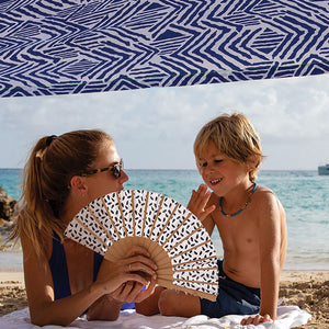 Fancy being able to create your own private shade, anywhere, in just 90 seconds? This stylish cotton tent can be set up in three  different configurations, so you’ll always get the maximum shade from the sun. On the beach, in the park, or in your garden.