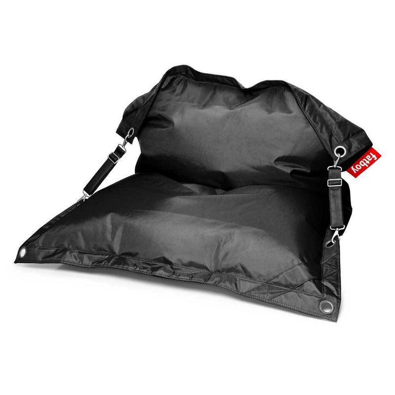 Fatboy Canada Buggle-up, indoor and outdoor bean bag in polyester fabric, black