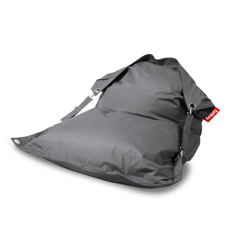 Fatboy Canada Buggle-up Outdoor, indoor and outdoor bean bag in Olefin fabric, rock grey