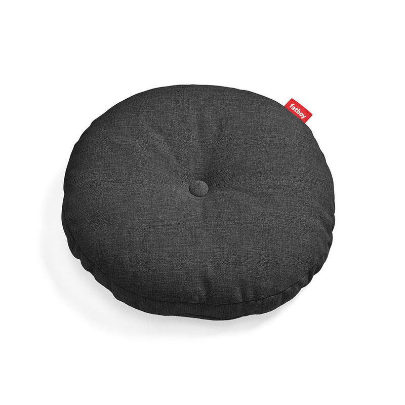 Fatboy Circle Pillow, pillow for outdoor and indoor use, in Olefin fabric, thunder grey