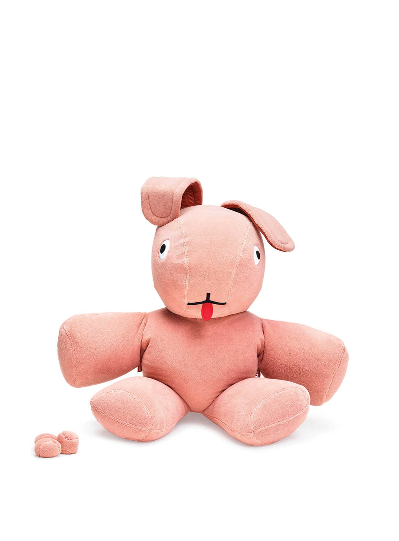 CO9 XS Teddy by Fatboy Canada, stuffed animal, cheeky pink