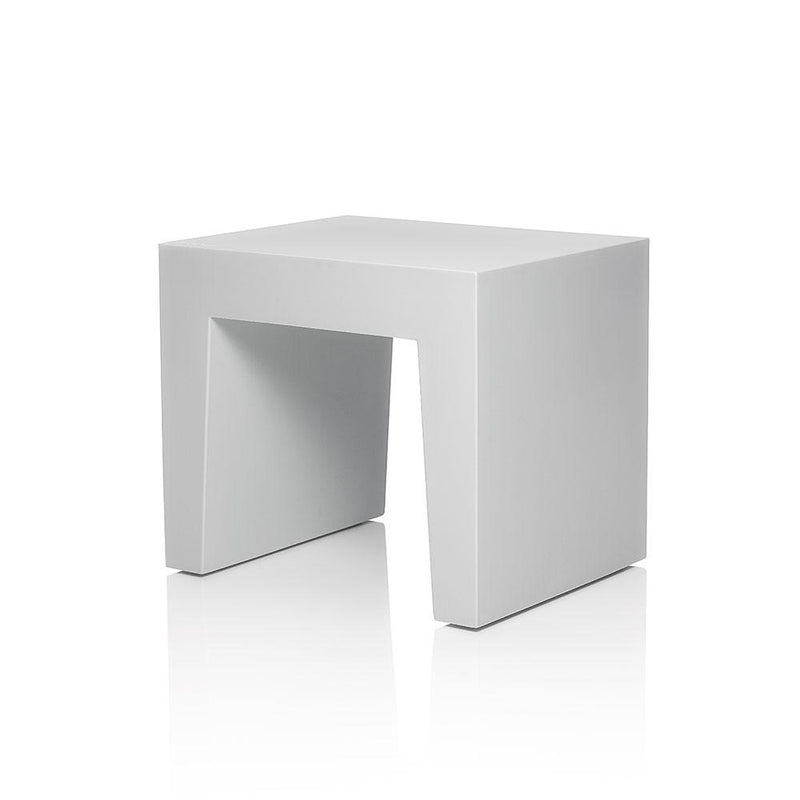Fatboy Concrete Seat, stool or side table, indoor and outdoor, light grey