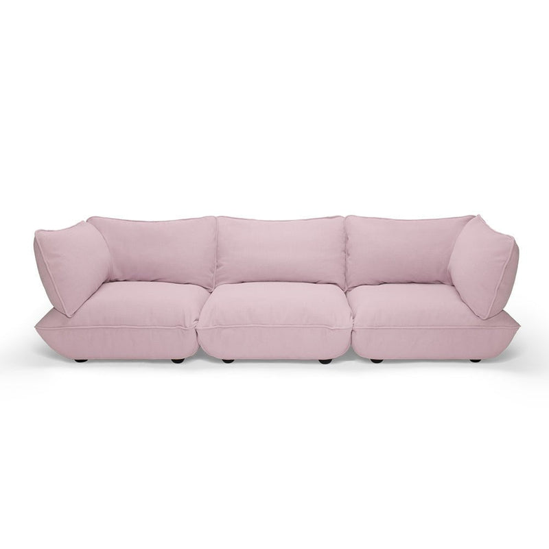 Fatboy Sumo Sofa Grand, three seater indoor sofa, bubble pink