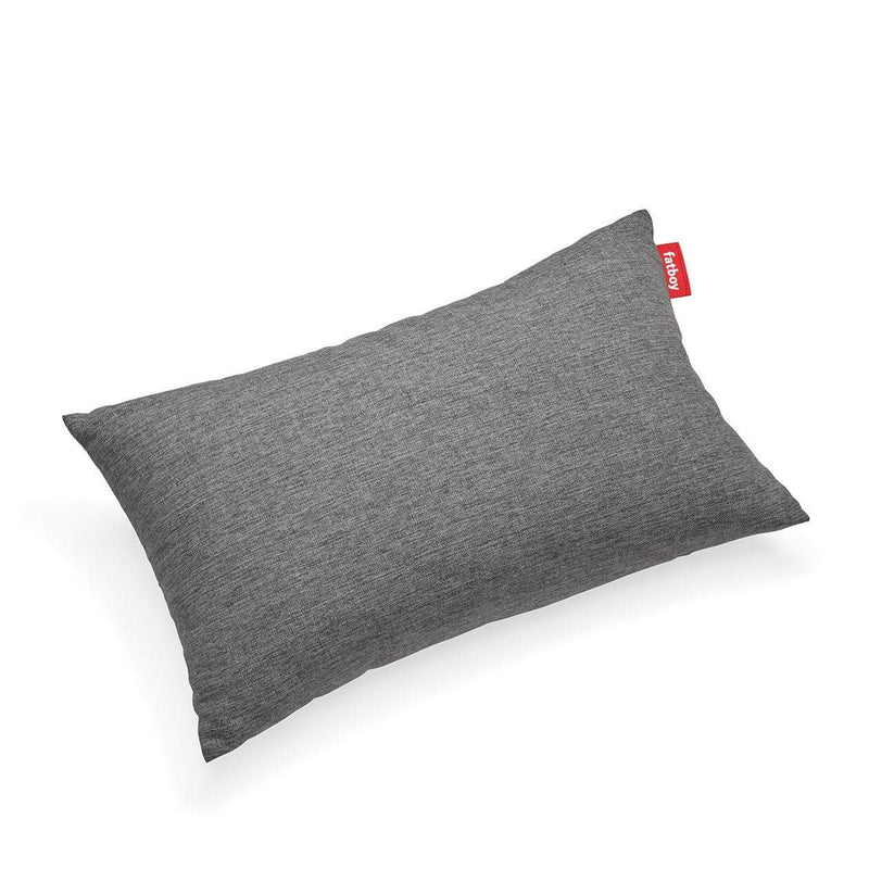 Fatboy King Pillow, sofa cushion, indoor and outdoor, in Olefin fabric, rock grey