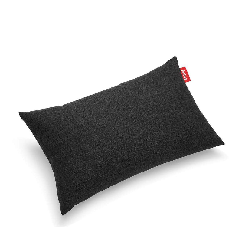 Fatboy King Pillow, sofa cushion, indoor and outdoor, in Olefin fabric, thunder grey